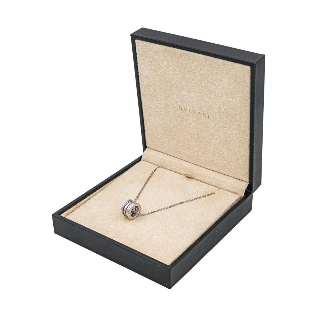 Collier Pendentif BULGARI "B.Zero 1" en or blanc - Castafiore