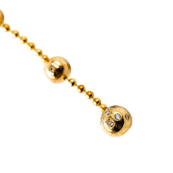 Collier Pendentif CARTIER "Draperie de décolleté" en or jaune et diamants - Castafiore