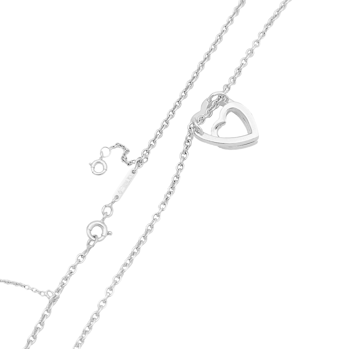 Collier Pendentif CARTIER en or blanc et diamants - Castafiore