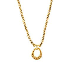Collier Pendentif CARTIER en or jaune, or rose, or blanc et diamants - Castafiore