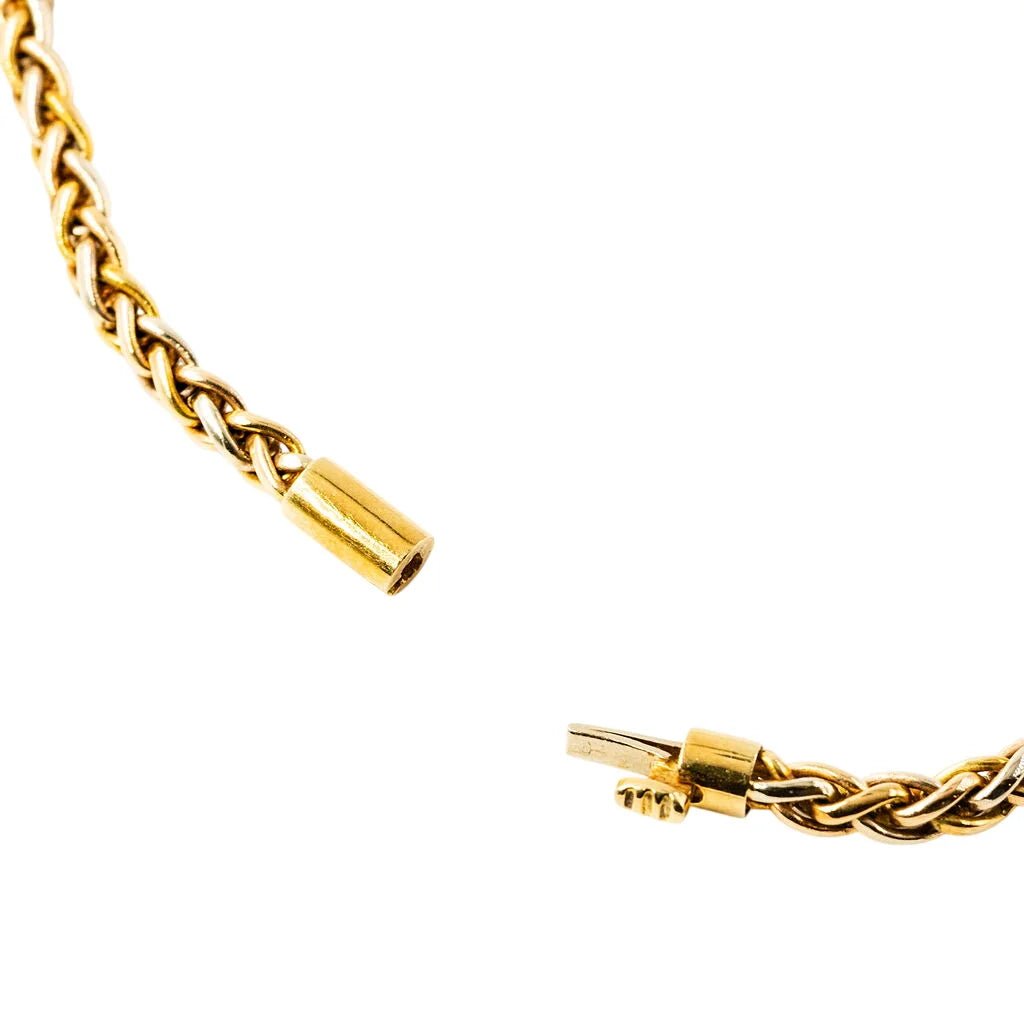 Collier Pendentif CARTIER en or jaune, or rose, or blanc et diamants - Castafiore