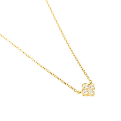 Collier Pendentif CARTIER "Inde Mystérieuse" en or jaune et diamants - Castafiore