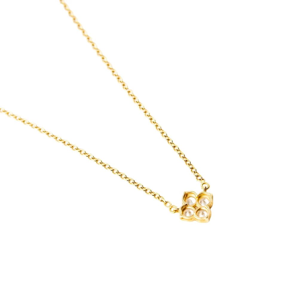 Collier Pendentif CARTIER "Inde Mystérieuse" en or jaune et diamants - Castafiore