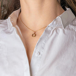 Collier Pendentif CARTIER "Trinity" en or blanc, or jaune, or rose et saphir - Castafiore