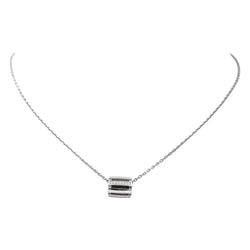 Collier Pendentif CHAUMET "Class One" en or blanc et diamants - Castafiore