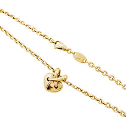 Collier Pendentif CHAUMET "Coeur Liens" en or jaune - Castafiore
