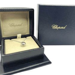 Collier Pendentif CHOPARD "Happy Diamonds" en or blanc et diamant - Castafiore