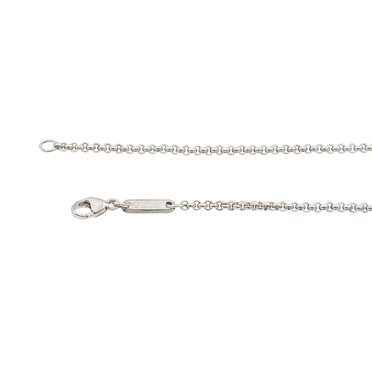 Collier Pendentif CHOPARD "Happy Diamonds" en Or blanc et Diamant - Castafiore