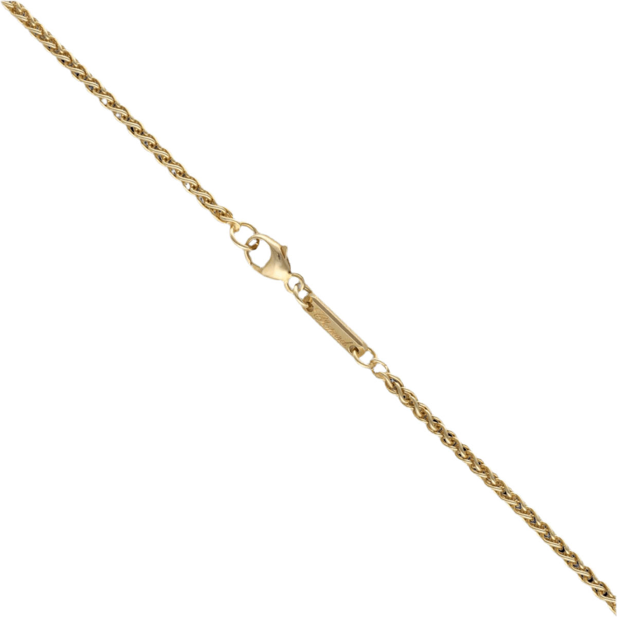 Collier Pendentif CHOPARD "Happy Diamonds" en or jaune et diamants - Castafiore