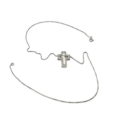 Collier Pendentif COPPINI en or blanc et diamants - Castafiore