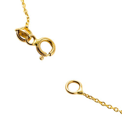 Collier Pendentif Croix en or jaune et diamants - Castafiore