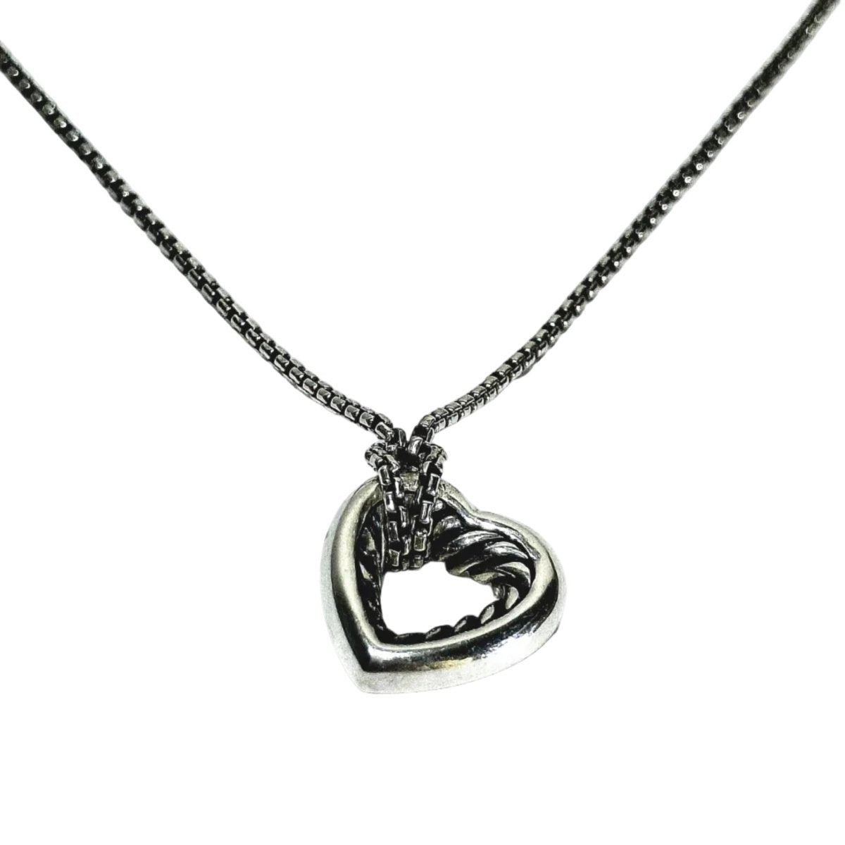Collier Pendentif DAVID YURMAN en argent et or jaune - Castafiore