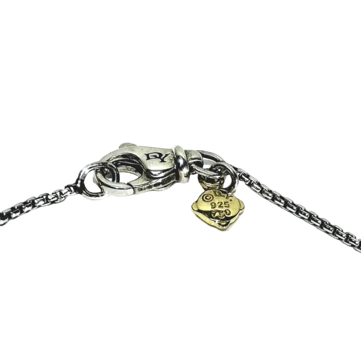 Collier Pendentif DAVID YURMAN en argent et or jaune - Castafiore
