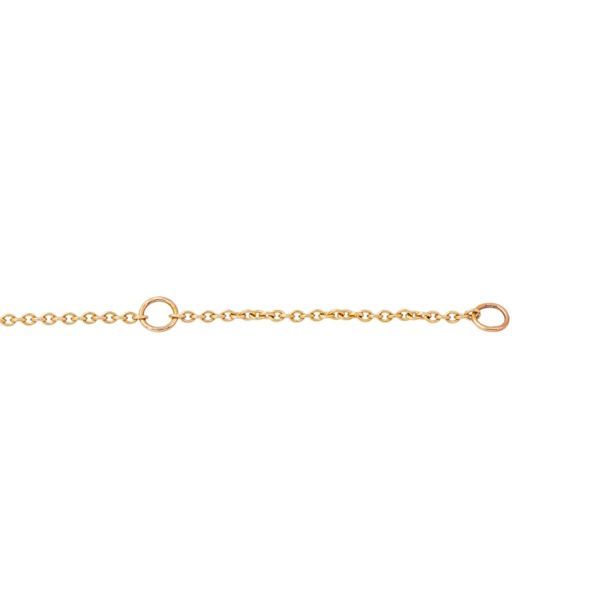 Collier Pendentif DE BEERS "Lotus" en or rose et diamants - Castafiore