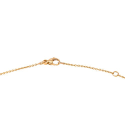 Collier Pendentif DE BEERS "Lotus" en or rose et diamants - Castafiore