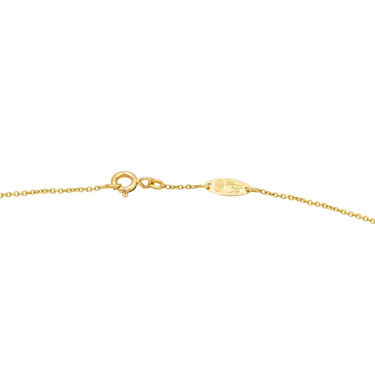 Collier Pendentif DIDIER GUÉRIN en or jaune et rubis - Castafiore