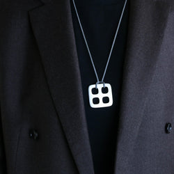 Collier Pendentif DINH VAN en argent - Castafiore