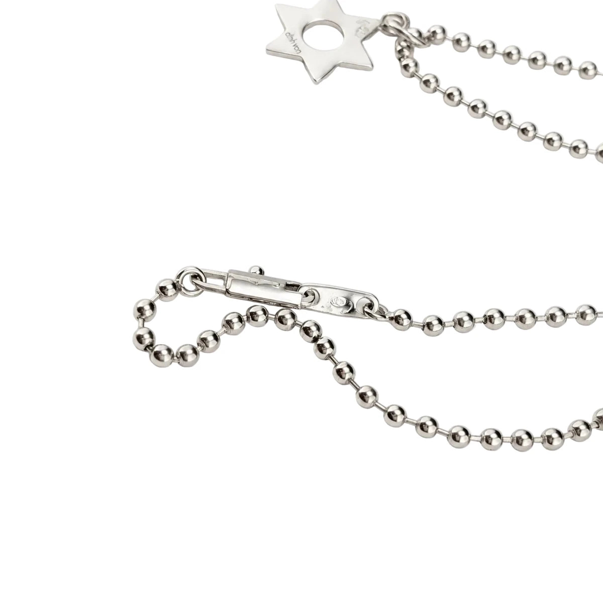 Collier Pendentif DINH VAN en or blanc - Castafiore