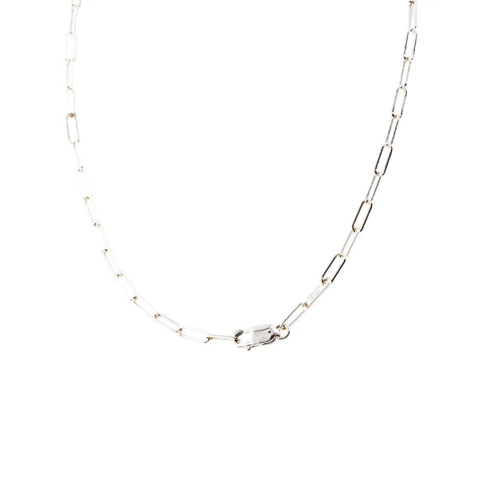 Collier Pendentif DINH VAN "Menottes Double Coeurs R9" en or blanc et diamants - Castafiore