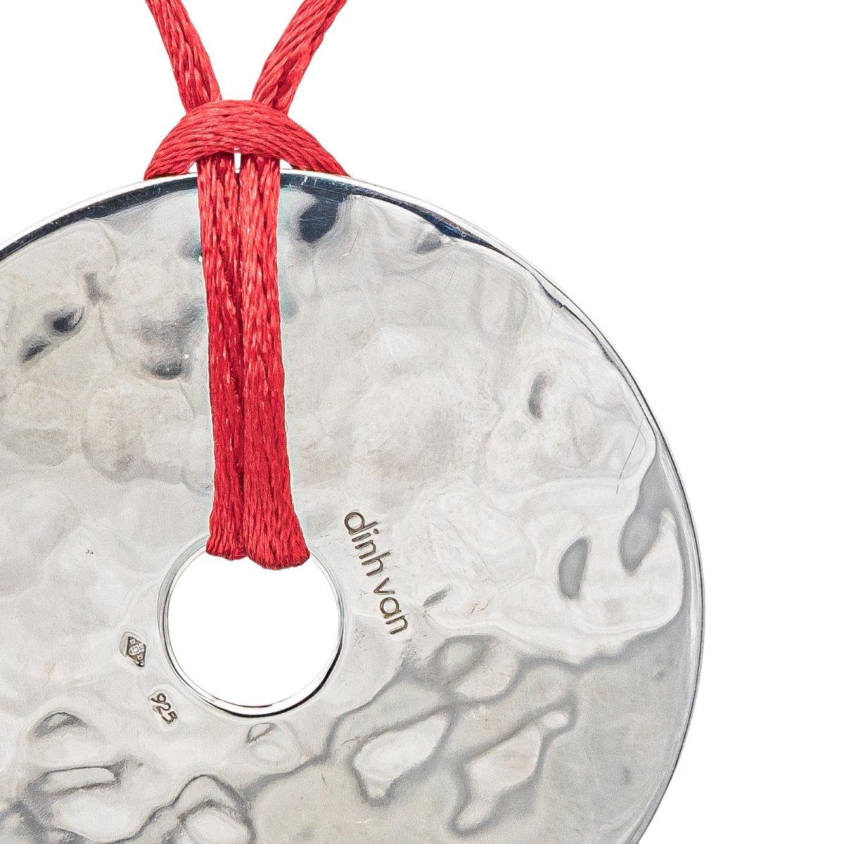 Collier Pendentif DINH VAN "Pi" en argent - Castafiore