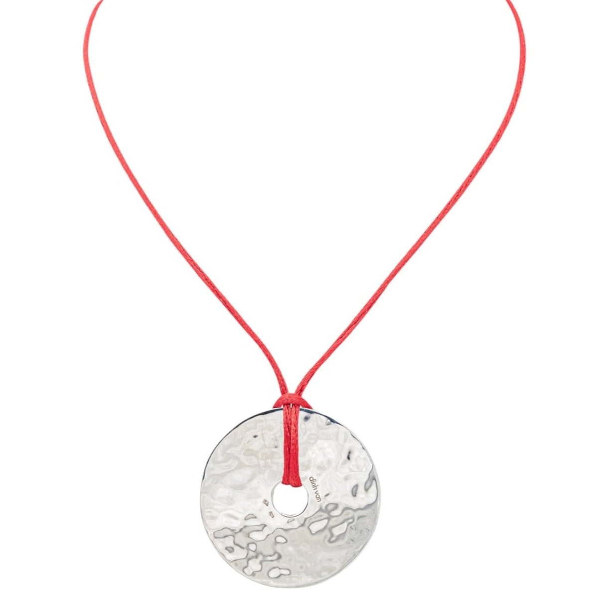 Collier Pendentif DINH VAN "Pi" en argent - Castafiore