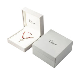 Collier Pendentif DIOR Croix en argent et cordon - Castafiore