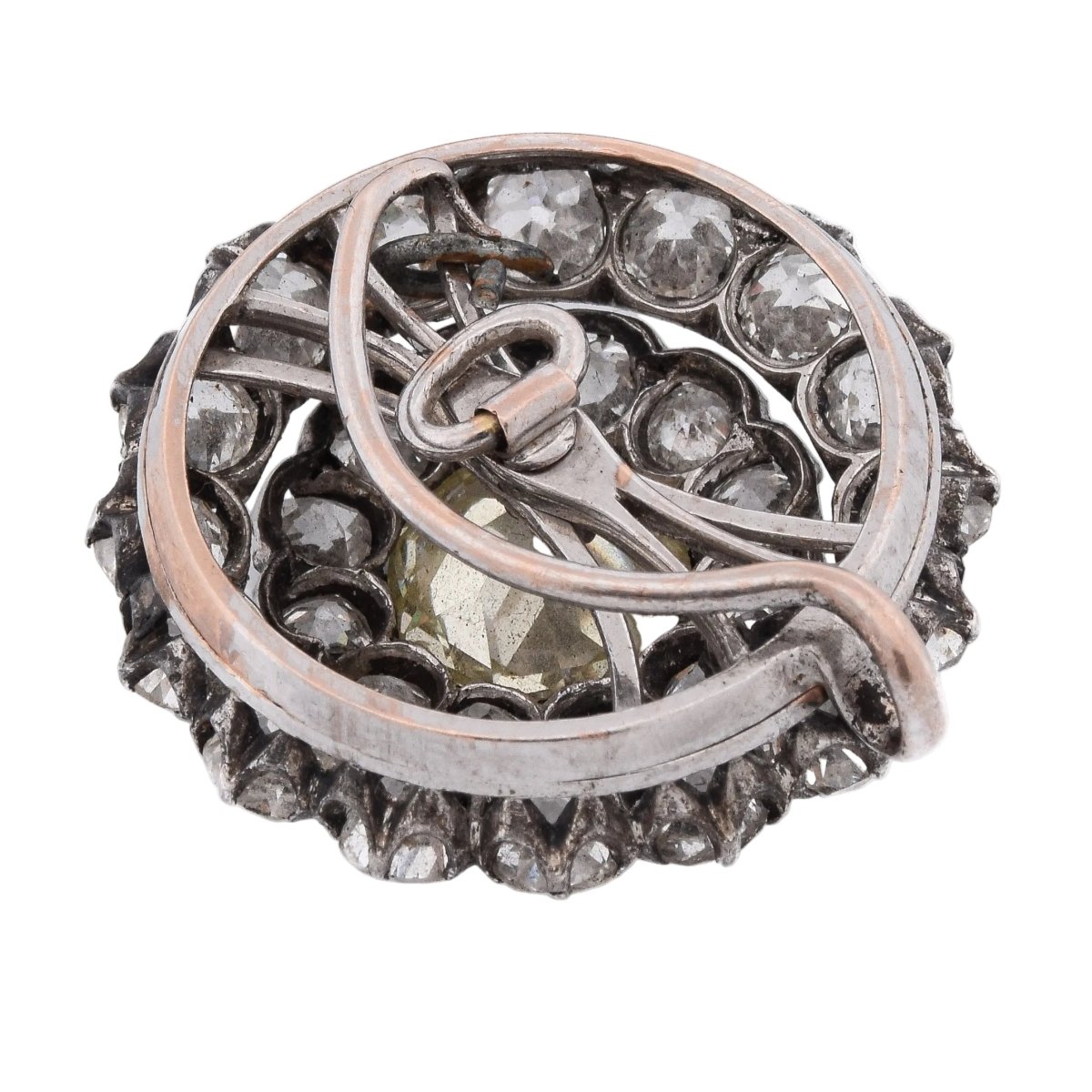 Collier Pendentif en or, argent et diamants - Castafiore