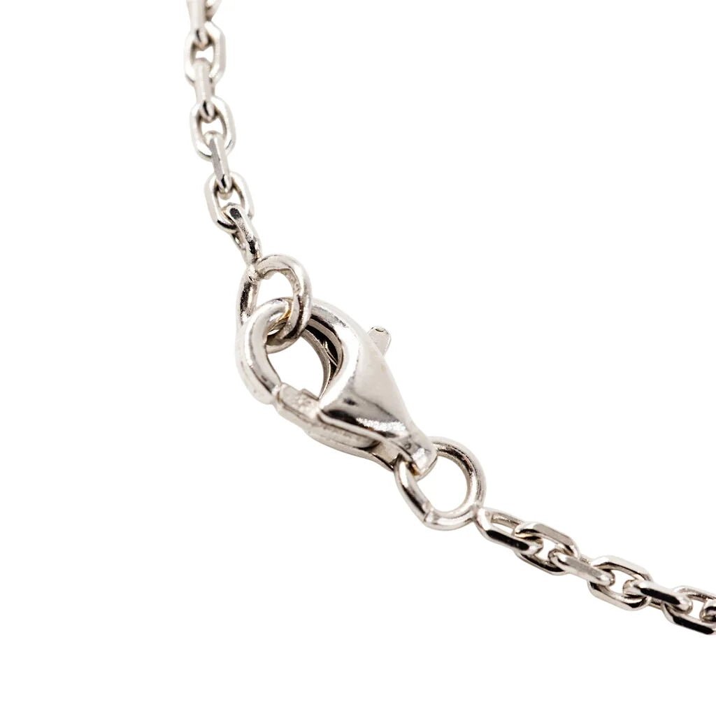 Collier Pendentif en or blanc, diamant fancy yellow et diamant - Castafiore