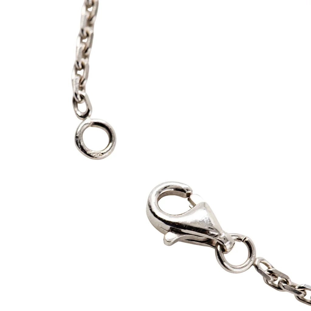 Collier Pendentif en or blanc, diamant fancy yellow et diamant - Castafiore