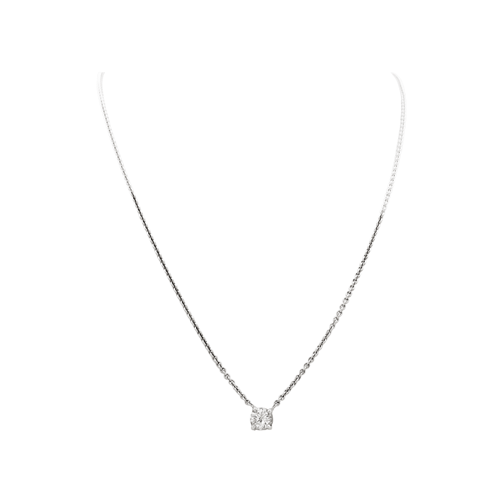 Collier Pendentif en or blanc et diamant - Castafiore