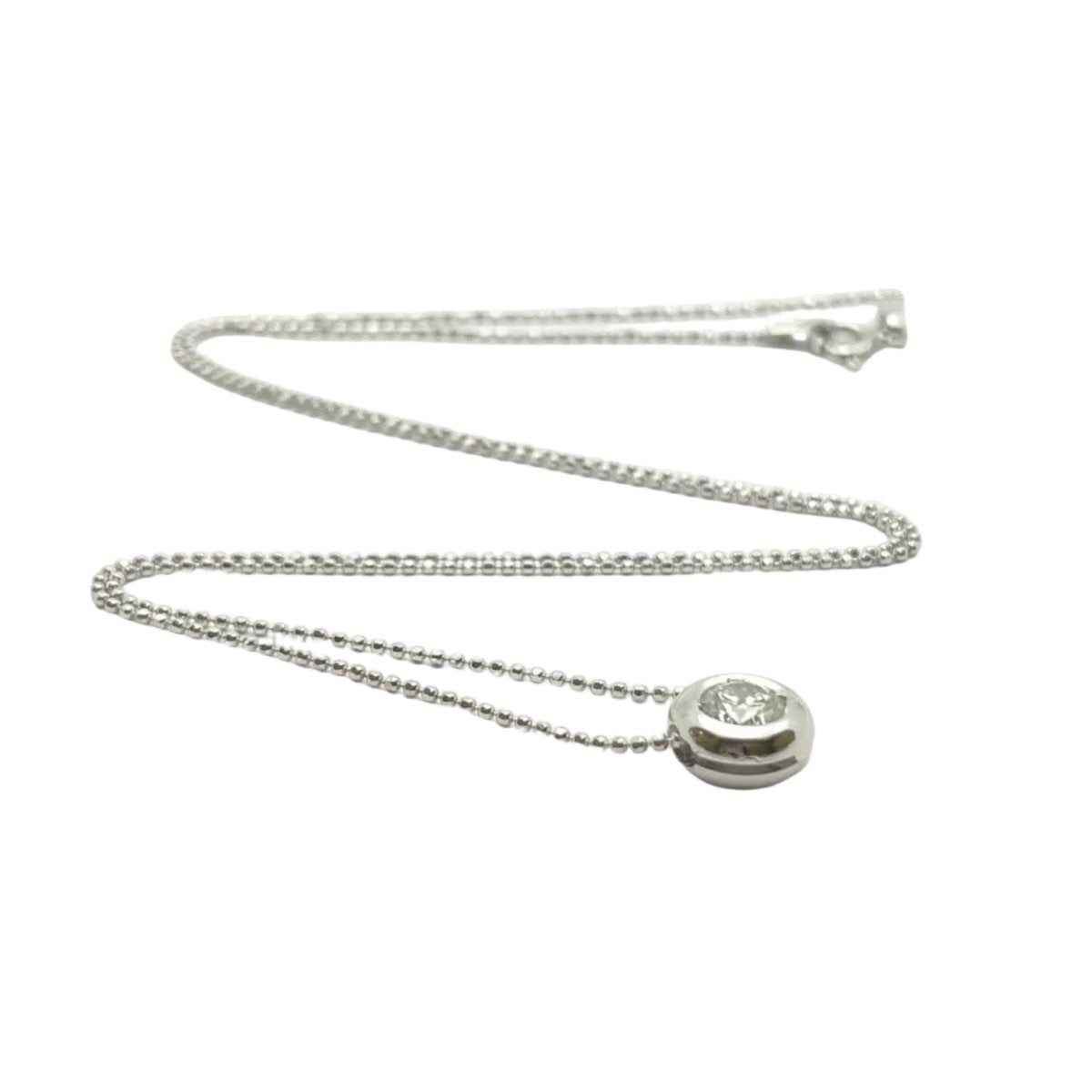 Collier Pendentif en or blanc et diamant - Castafiore