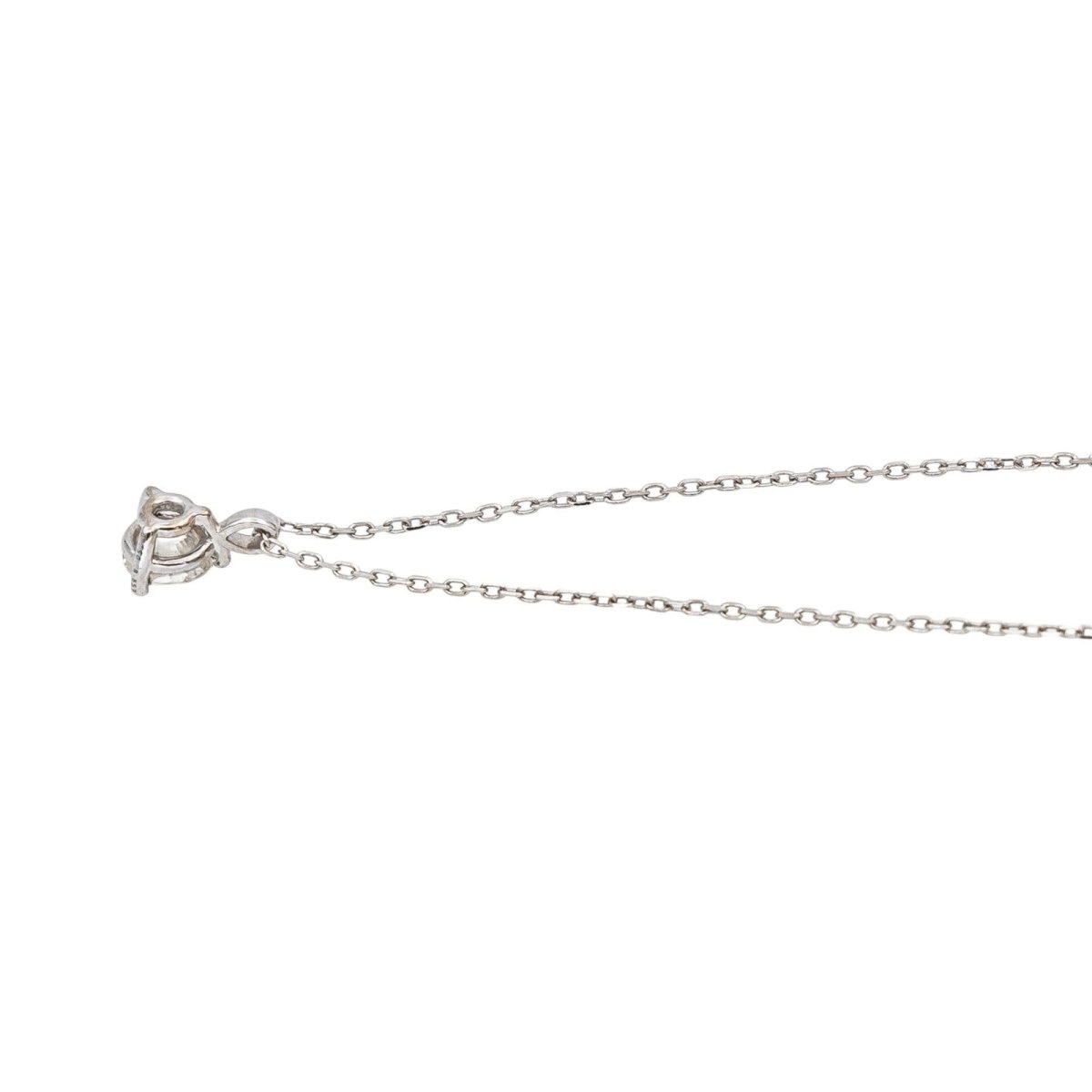 Collier Pendentif en or blanc et diamant - Castafiore