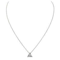 Collier Pendentif en or blanc et diamant - Castafiore