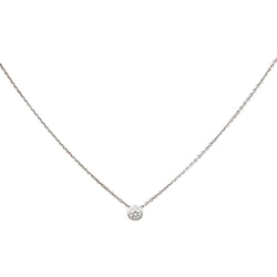 Collier Pendentif en or blanc et diamant - Castafiore