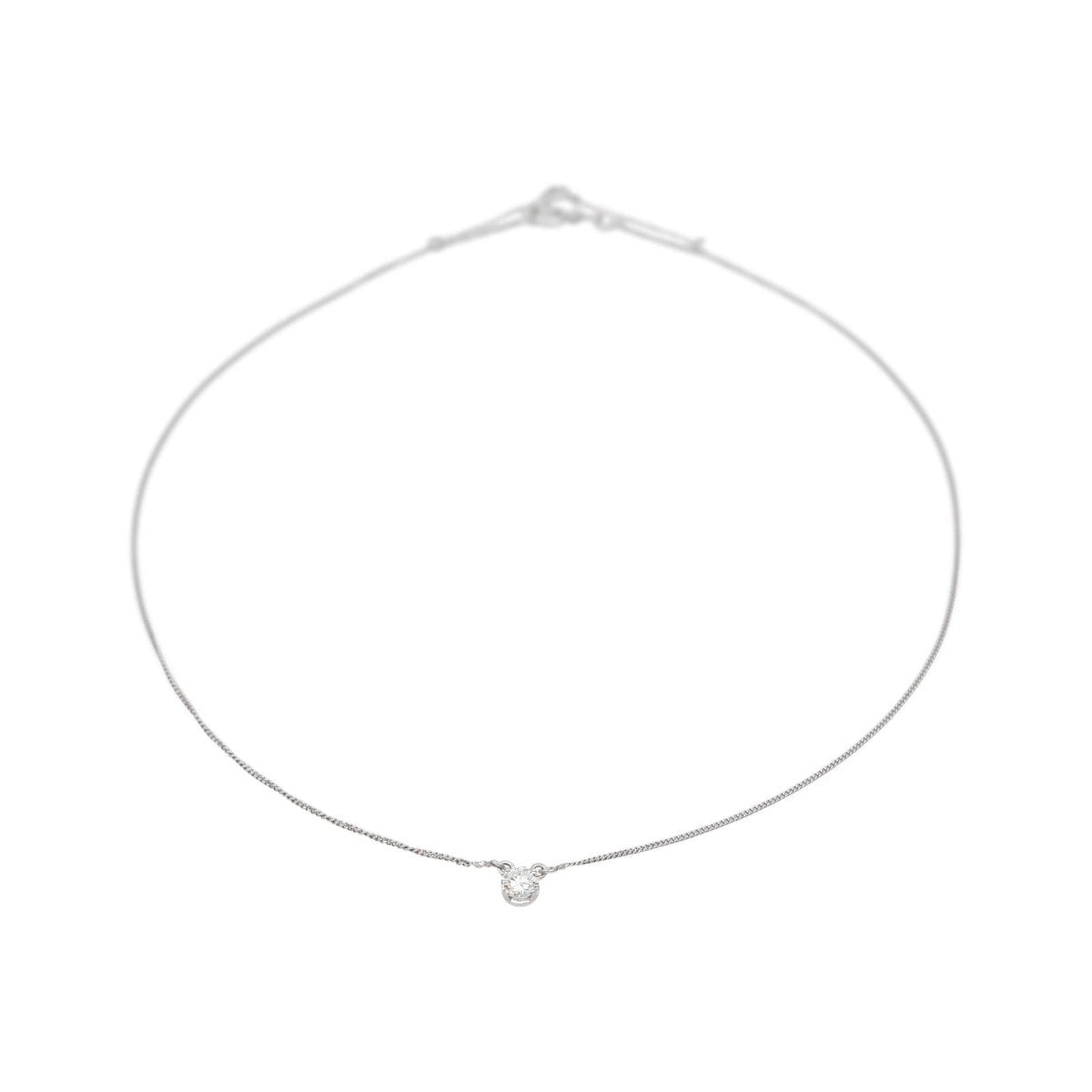 Collier Pendentif en or blanc et diamant - Castafiore