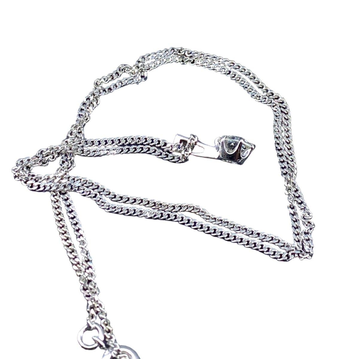 Collier Pendentif en or blanc et diamant - Castafiore