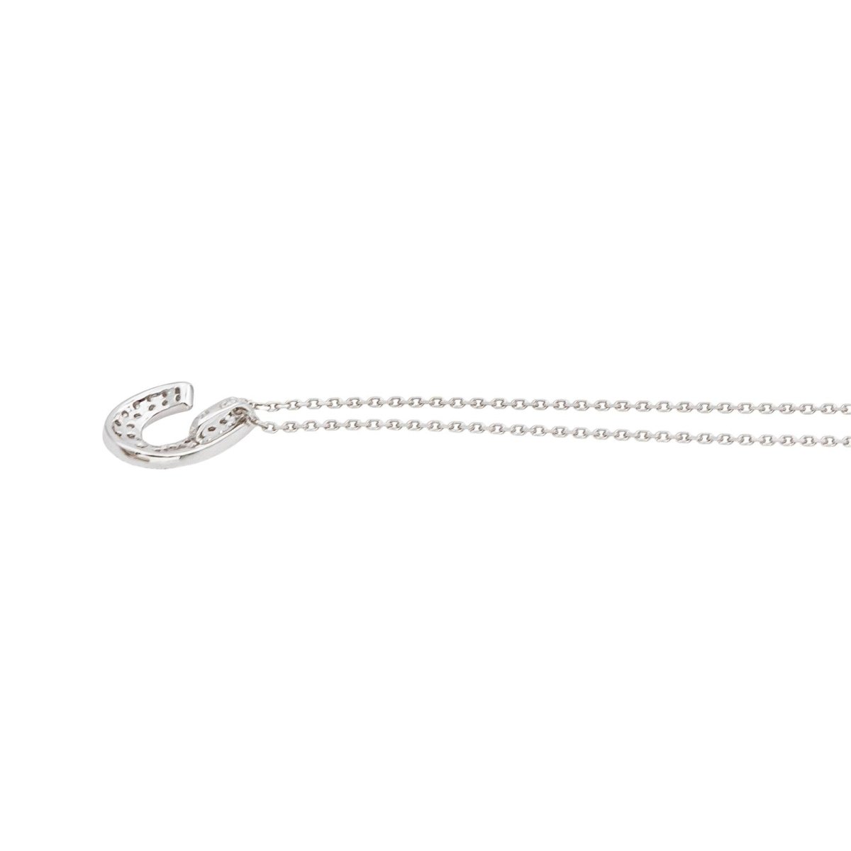Collier Pendentif en or blanc et diamants - Castafiore