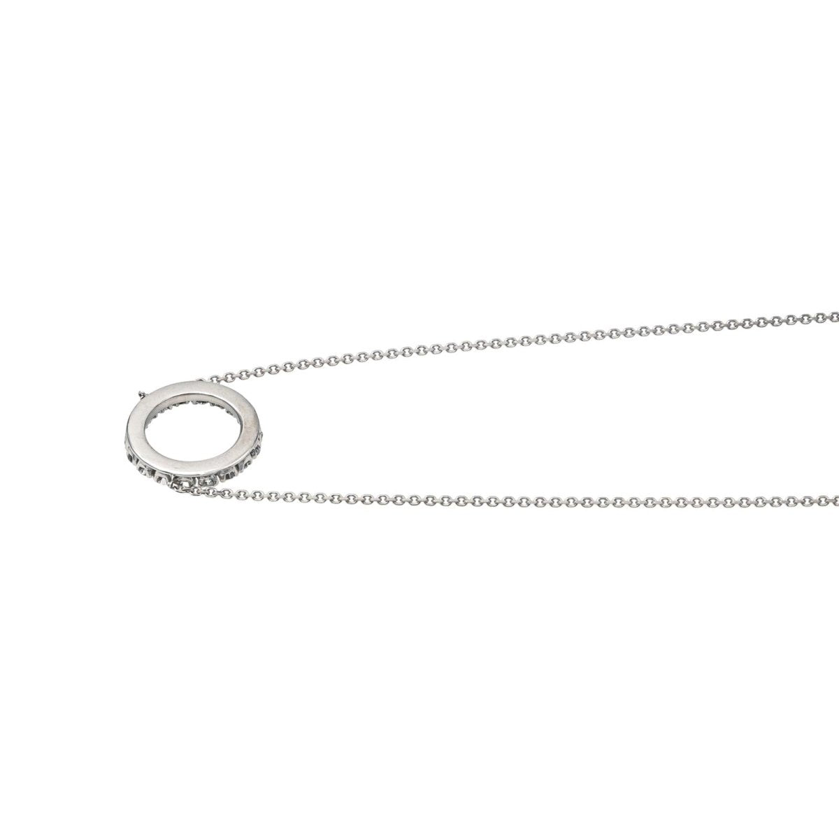 Collier Pendentif en or blanc et diamants - Castafiore