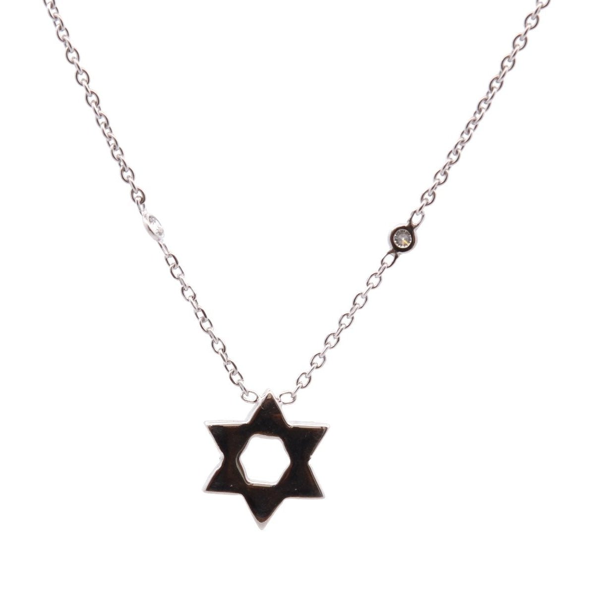 Collier Pendentif en or blanc et diamants - Castafiore