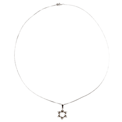 Collier Pendentif en or blanc et diamants - Castafiore