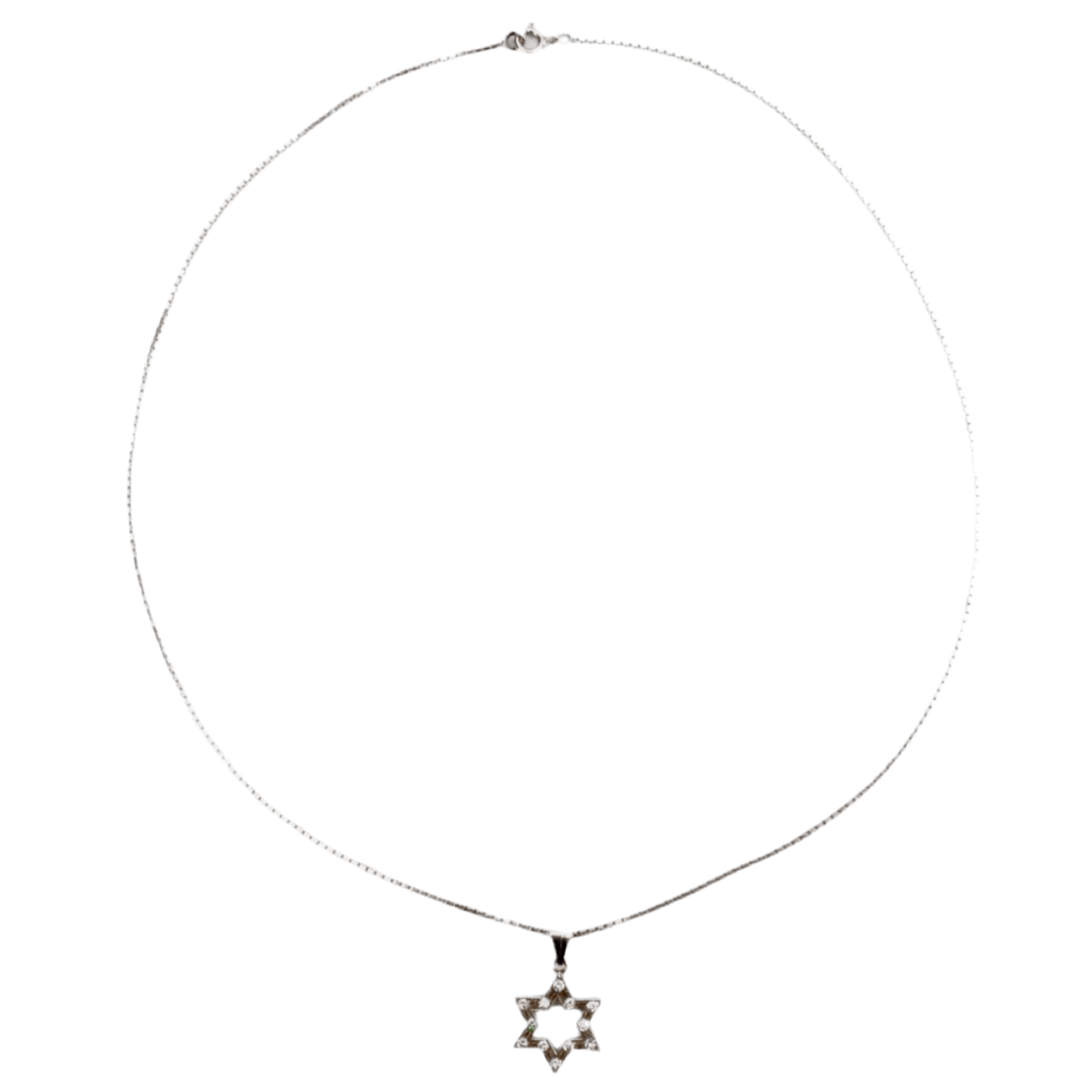 Collier Pendentif en or blanc et diamants - Castafiore