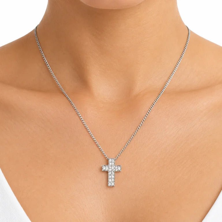Collier Pendentif en or blanc et diamants - Castafiore