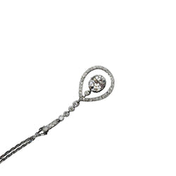 Collier Pendentif en or blanc et diamants - Castafiore
