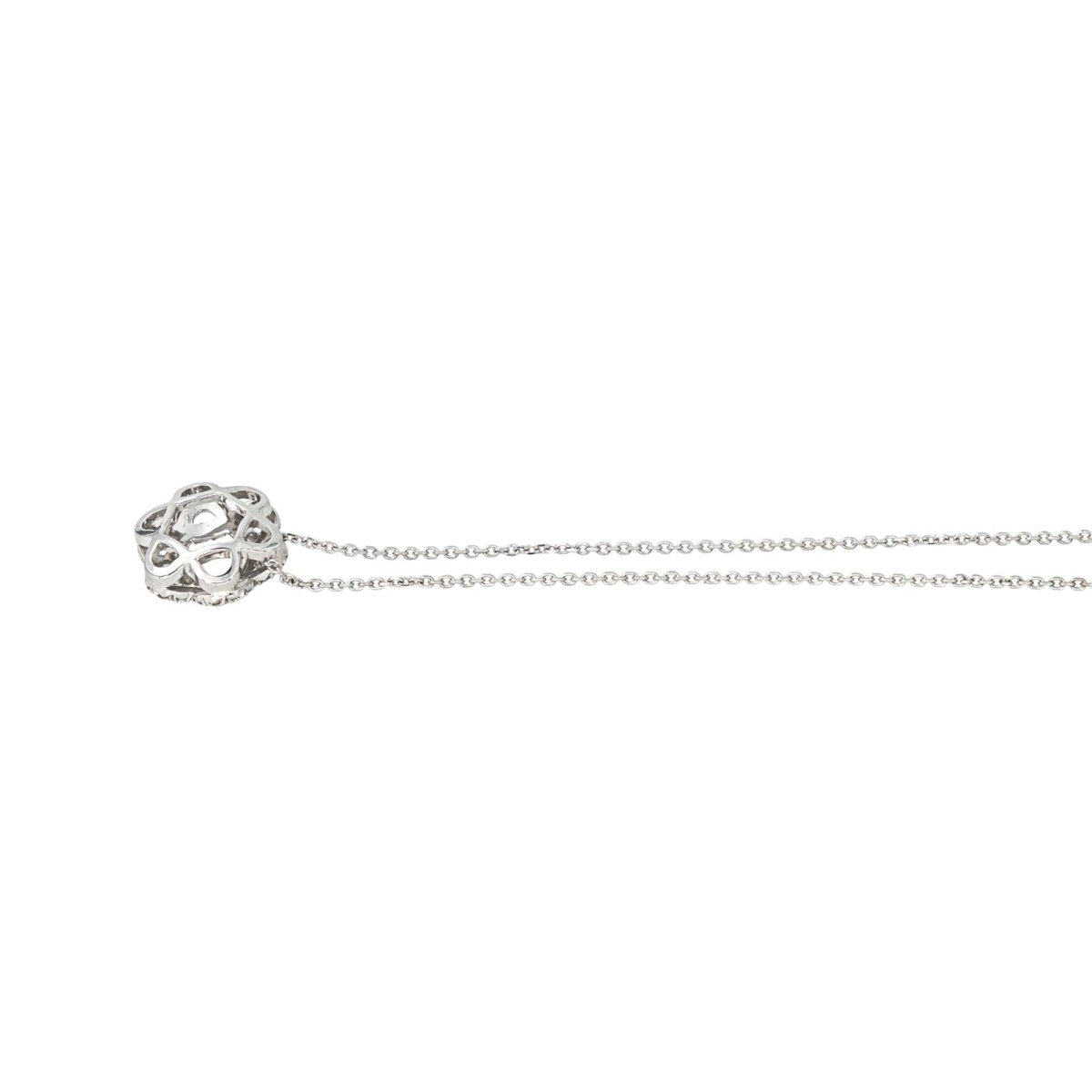 Collier Pendentif en or blanc et diamants - Castafiore