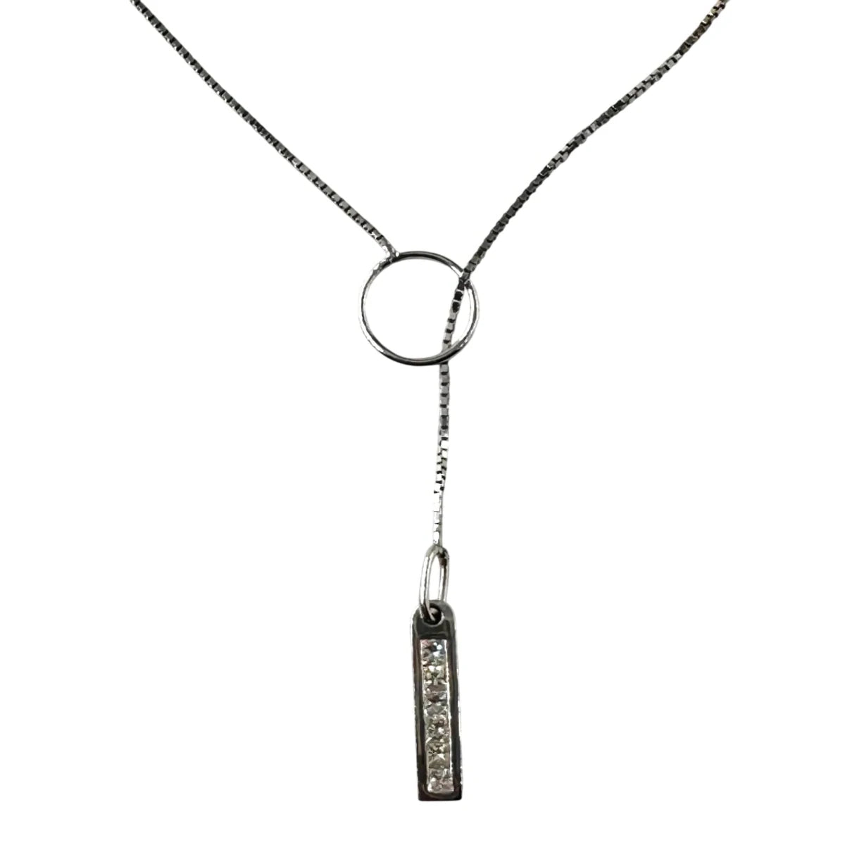 Collier Pendentif en or blanc et diamants - Castafiore