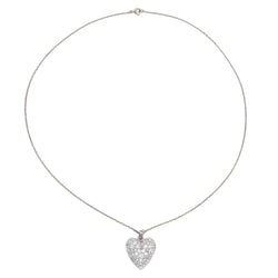 Collier Pendentif en or blanc et diamants - Castafiore