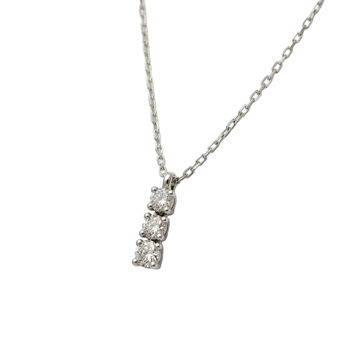 Collier Pendentif en or blanc et diamants - Castafiore