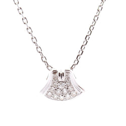 Collier Pendentif en or blanc et diamants - Castafiore