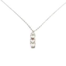 Collier Pendentif en or blanc et diamants - Castafiore