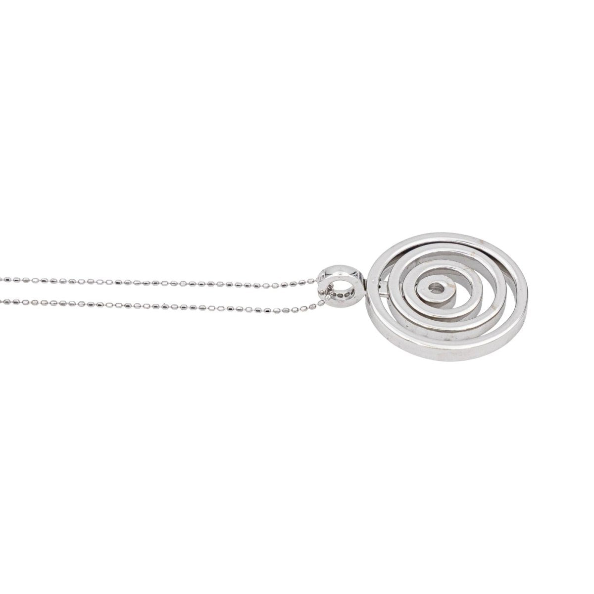 Collier Pendentif en or blanc et diamants - Castafiore